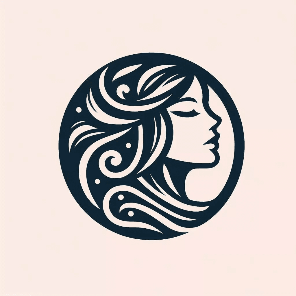 Navy Swirl
